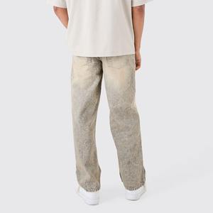 กางเกงยีนส์เดนิมคุณภาพสูงทรงตรงสไตล์ลำลองสำหรับผู้ชาย ทรงหลวมคลาสสิก ฮิปฮอป กางเกงขายาวสำหรับฤดูหนาว สไตล์วินเทจ - Product Image 3