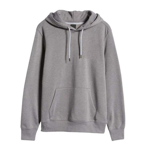 Sweat à capuche en coton pour homme, coupe classique, tissu French Terry, décontracté, avec poche avant, pour l'hiver - Product Image 5