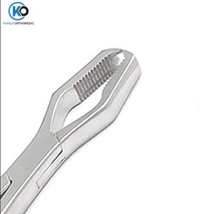 Pinces de réduction à dents en acier inoxydable pour phalanges, instruments chirurgicaux orthopédiques manuels pour la maintenue osseuse - Product Image 5