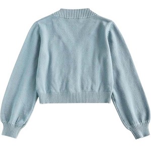 Suéter de Punto Premium para Mujer, Tejido Suave, Cálido para Otoño e Invierno, Color Sólido, Prenda Casual - Product Image 2