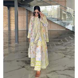 Ensemble haut-bas et dupatta pour femmes, vêtements de soirée, élégant et stylé - Product Image 5