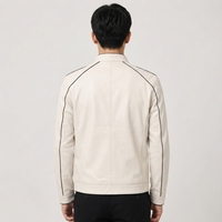 Veste en toile de cuir de vache pour homme, hiver, imperméable, réversible, respirante, OEM, toutes tailles, haute qualité, personnalisée, tendance, élégante