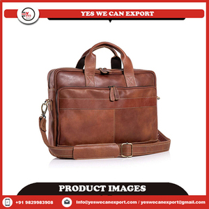 กระเป๋าเอกสารหนังแท้ 100% สำหรับใส่แล็ปท็อป เหมาะสำหรับผู้ชายและผู้หญิง สายสะพายไหล่ถอดได้ ความจุขนาดใหญ่ รับผลิตแบบ OEM/ODM - Product Image 6