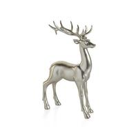 Sculpture de cerf en aluminium pour la décoration de Noël dans le salon