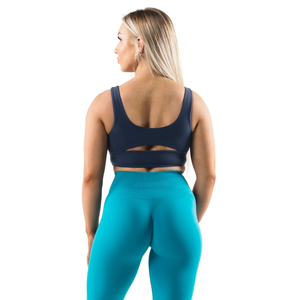 Women Deep V Seamless Bra for A B Cup Workout Gym Yoga Wear <b>Flexible</b> Sculpting Support Ladies Active Top - Product Image 3