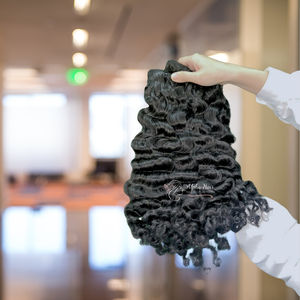 Extensions de cheveux vietnamiens de qualité supérieure, aspect 100% naturel, tissage de cheveux humains réels, boucles rebondissantes, extrémités fortes - Product Image 5