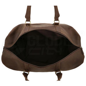 Bolsa de lona de cuero para viajes diarios, equipaje de mano, bolsa de lona de cuero genuino, elegante para uso en viajes, bolsa de lona de cuero. - Product Image 2