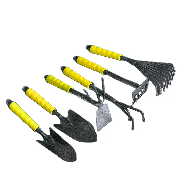 CROWNMAN Garden Tools cabeça de aço carbono e PP lidar com jardim mão Trowel/Pá/Cultivador/Garfo/Weeder