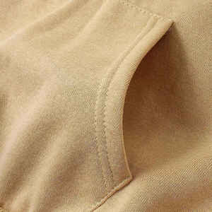 Cotton Hoodie Lightweight Soft Pullover Sweatshirt Breathable <b>Fabric</b> Adjustable Hood Casual Everyday Wear - Product Image 5