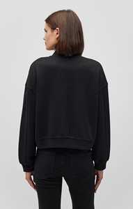 Veste universitaire classique unisexe personnalisée en usine, 100 % laine chenille, broderie, finition coton écologique, avec lettres brodées sur le devant - Product Image 4