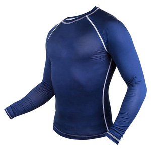เสื้อรัดกล้ามเนื้อผู้ชายประสิทธิภาพสูง แบบสั่งทำพิเศษ (OEM) ผ้าโพลีเอสเตอร์ระบายอากาศ แห้งเร็ว เหมาะสำหรับการฝึกซ้อมระดับมืออาชีพ - Product Image 3