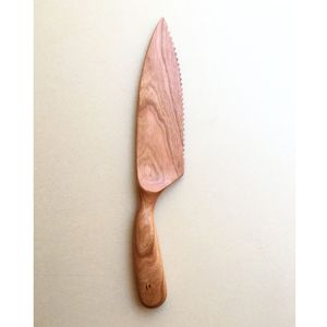 Vente en gros d'usine de couteaux en bois écologiques, ustensiles jetables avec impression de logo personnalisé - Product Image 5