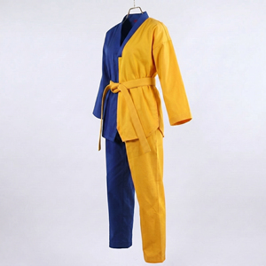 Uniforme de Taekwondo Ligero con Nervaduras para Hombre, Uniformes de Jiu Jitsu de Alta Calidad, Uniforme de Judo Personalizado, Ropa Blanca para Artes Marciales - Product Image 3