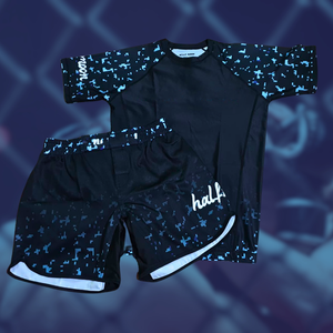 Shorts de la Mejor Calidad, Shorts Personalizados para Grappling, Shorts de Entrenamiento para Gimnasio, Tela Ligera Microelástica de 160 g/m², 95% Poliéster, 5% Elastano - Product Image 1