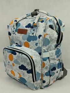 Mochila de Viaje Estampada de Gran Capacidad para Mujer, Mochila Casual con Múltiples Compartimentos, Bolsillo Frontal, Asa Superior y Correa Ajustable - Product Image 4