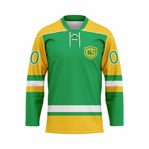 Hot <b>Sale</b> Best Quality Custom Design Ice Hockey Uniform Set Design Jersey Pants Ice Hockey & Field Hockey - Product Image 1