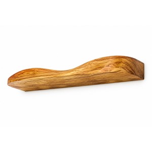 Estante Flotante Curvo de Madera de Mango Hecho a Mano al por Mayor en India - Product Image 1