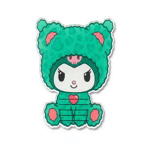 Plateau à cils en acrylique poli avec design animal personnalisé et support magnétique pour pince à épiler, palette de travail pour extensions de cils - Product Image 1