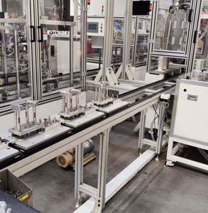 Convoyeur synchrone à courroie de distribution réglable en caoutchouc à double rangée, entraînement central, profil en aluminium, conception durable - Product Image 2