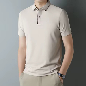 Polo de Algodón para Hombre, Mezcla de Algodón, Logotipo Personalizado, Transpirable, Polo de Golf, Uniforme OEM, Venta al Por Mayor - Product Image 3