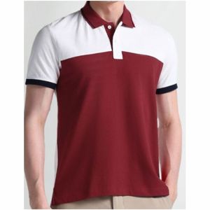 Nueva Llegada, Camiseta de Punto Moderna de Verano para Hombre, Camiseta Casual de Manga Corta para Hombre, Camiseta Polo de Color Sólido y Corte Holgado para Hombre - Product Image 3