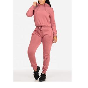 Chándal deportivo de 2 piezas de gran tamaño unisex, chándal de jogging al por mayor de alta calidad, peso pesado para primavera, joggers en blanco unisex - Product Image 1