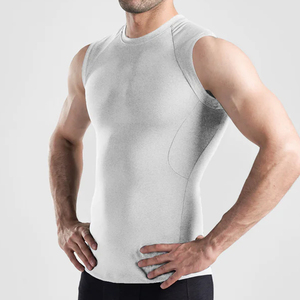 Custom <b>Men</b> Gym Tank Top Sleeveless Fitness <b>Compression</b> <b>Shirt</b> Quick Dry Sports Wear - Product Image 3