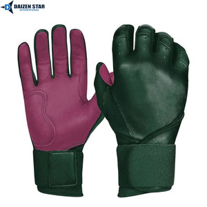 ถุงมือตีเบสบอล หนัง/หนังสังเคราะห์ ปรับแต่งสี/ขนาดได้ น้ำหนักเบา คุณภาพสูง สวมใส่สบาย สำหรับฝึกซ้อม พร้อมตะขอเกี่ยว - Product Image 3