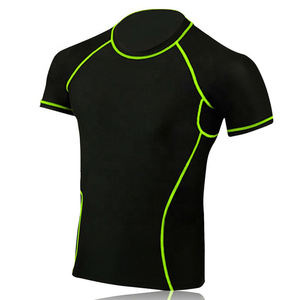 Prix raisonnable, couleur unie, rashguard pour homme, nouvelle arrivée 2026, design personnalisé, extensible, respirant, anti-UV, antibactérien, 100% - Product Image 2