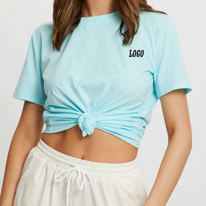 Ropa Casual Chic para Mujer, Atuendo Diario de Tela de Algodón, Transpirable y Cómodo para el Verano, con Diseño de Logotipo Personalizado, Económico - Product Image 4
