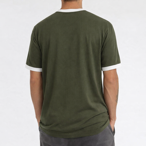 Manufacture Wholesale Custom High Quality Blank Cotton Oversized <b>Ringer</b> <b>t</b> <b>Shirt</b> Men OEM Nofyan Ind Mens Oversized <b>t</b> <b>shirt</b> - Product Image 3