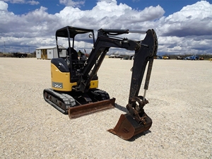 Mini-excavatrice sur chenilles jaune modèle 184, équipement de construction de niveau d'entrée, 2 tonnes - Product Image 2