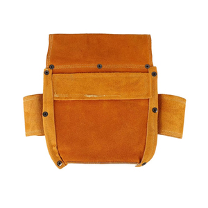 Wholesale Best Selling Made Pakistan Heavy-Duty Leather Tool Bag High Quality OEM Customizable Waterproof Leather Tool Bag - Product Image 3