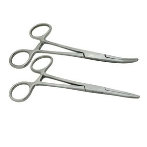 Pinces Kelly de haute qualité 5,5 pouces en acier inoxydable, pinces de blocage professionnelles manuelles pour usage en soins intensifs, ORL, chirurgical et premiers secours - Product Image 2