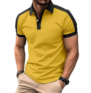 T-shirts pour hommes en tissu jersey grande taille, faible MOQ, dernier style, nouveau design, logo personnalisé, séchage rapide, polyester/coton, vêtements décontractés - Product Image 2