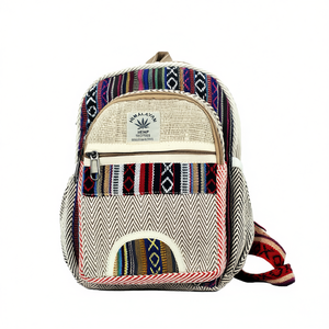 Hemp Cotton <b>Mini</b> <b>Backpack</b> for Safety & Survival Gear - Product Image 2