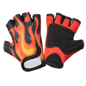 Gants de cyclisme unisexes demi-doigts de qualité supérieure, personnalisés, antidérapants, en néoprène et cuir, pour la pêche en extérieur et usage quotidien, durables - Product Image 1