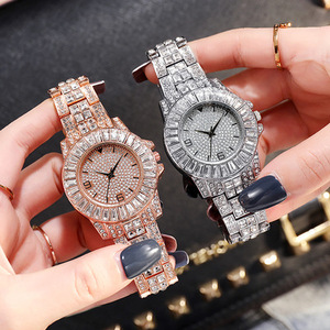 5023 Ready Stock Bling Hip Hop Gold Diamond Quartz Wristwatch Full Watch Mens - Product Image 6