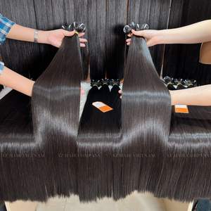 Las mejores extensiones de cabello humano vietnamita Remy recto de hueso súper grueso varios colores mechones de cabello crudo listos para enviar - Product Image 2