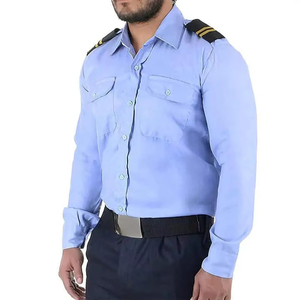 Uniforme d'agent de sécurité d'été de qualité supérieure, séchage rapide, polyester/coton, conception OEM, coupe confortable, couleurs et logo personnalisables - Product Image 4