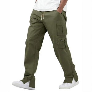 Wholesale Customized Men Tactical <b>Cargo</b> <b>Pants</b> Heavyweight Cotton <b>Waterproof</b> - Product Image 2