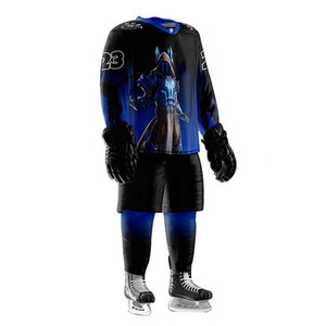 Vêtements de sport flexibles, tissu extensible, uniforme de hockey sur glace, coupe confortable, uniforme de hockey sur glace - Product Image 2