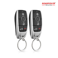 Sistema de Alarma para Auto ROADPOWER (RP-RE-BL100-630) Milano - Kit de Seguridad con Llave Remota Inteligente, Dos Controles Remotos, Alcance de 100m, Indicador LED, Universal