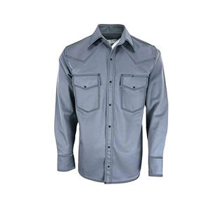 Camisas de Trabajo para Hombre de Alta Calidad, 100% Algodón, Resistentes al Fuego, para Soldadura, Manga Corta, Retardantes de Llama, al por Mayor - Product Image 4