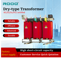 Transformateur sec triphasé sur mesure Dyn11, 30 kVA~6,3 MVA, refroidissement AN/AF, boîtier IP20, IEC60076 50/60 Hz