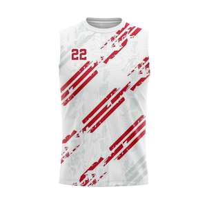 Customizable Plus Size Comfort-Fit Premium 7on7 Football Jersey Stylish Slim Fit <b>Compression</b> Sleeveless Breathable - Product Image 1