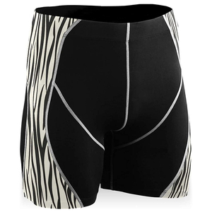 Hot Sale Custom Made Women's <b>Compression</b> Workout <b>Shorts</b> Fitness Style With Pattern Decoration Size 6XL - Product Image 5