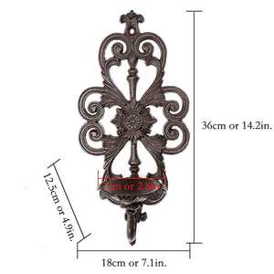 Portavelas de Metal Hecho a Mano para Decoración del Hogar, Sala de Estar, Dormitorio, Interior y Exterior, Exhibición Decorativa de Velas - Product Image 1