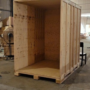 Heavy Duty Industrial Wooden Vault Premium Plywood Storage Box with Access Door Reusable Custom OEM ODM Vietnam Factory - Product Image 5
