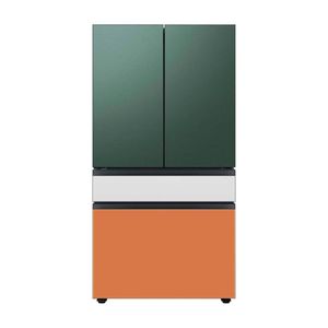 28,8 pieds cubes Réfrigérateur intelligent sur mesure à 4 portes françaises, prêt pour l'installation encastrée avec étagères réglables - Product Image 1